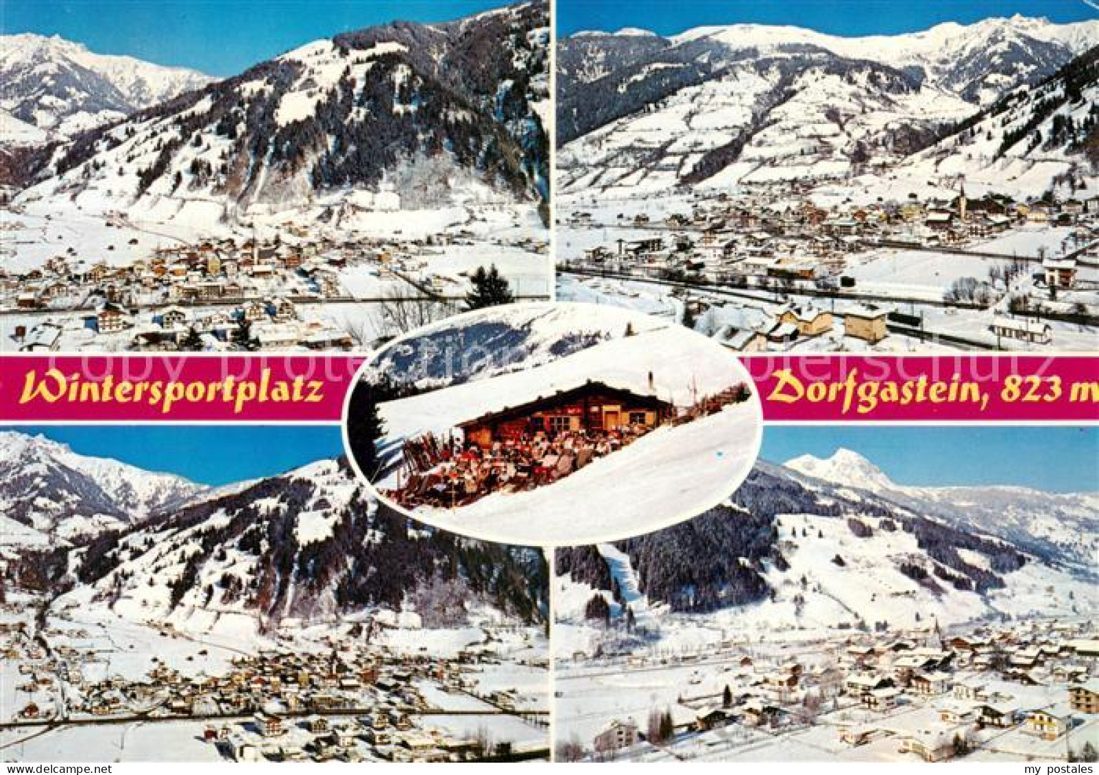 73862042 Dorfgastein AT Fliegeraufnahmen Berggasthaus  - Andere & Zonder Classificatie