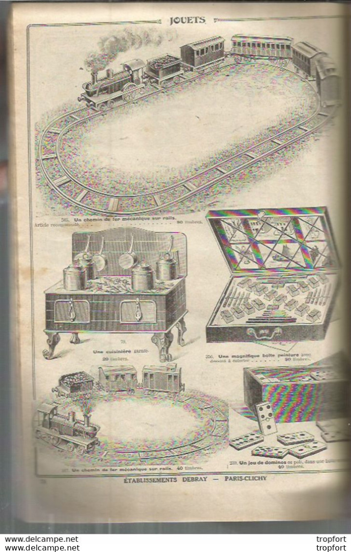 M12 Catalogue 1914 DEBRAY Café Montre horloge conserve verrerie art tapis montre gousset jouet poupée .100 pages