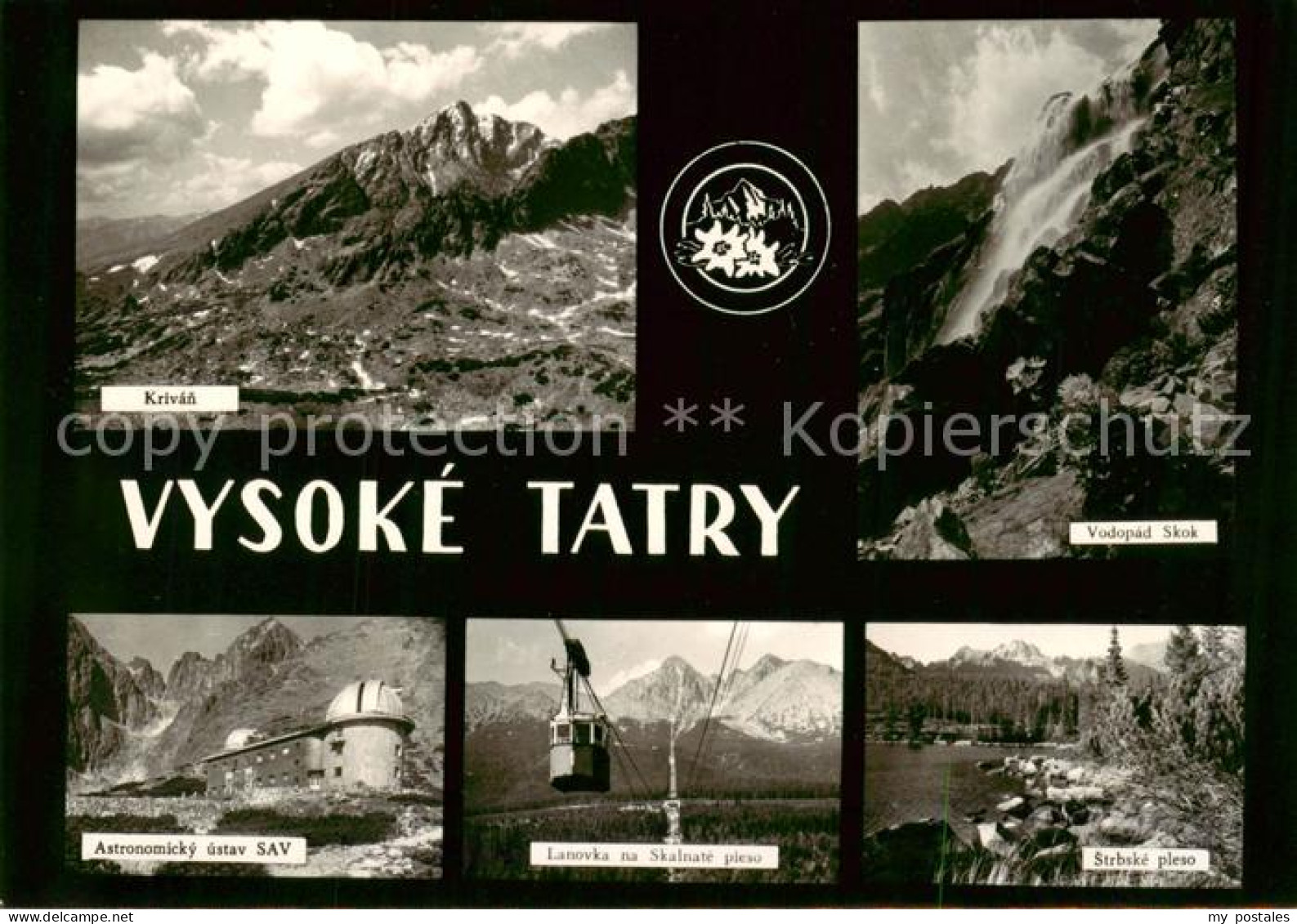 73828677 Vysoke Tatry SK Krivan Astronomicky Ustav SAV Lanovka Na Skalnate Pleso - Slowakije