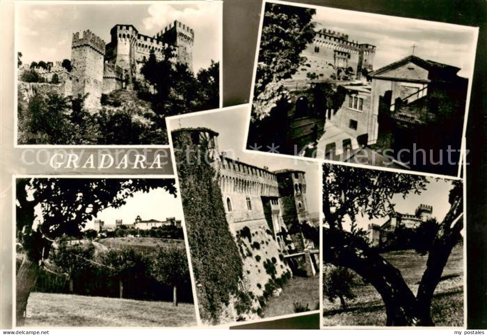 73828672 Gradara Pesaro IT Schloss Teilansichten  - Autres & Non Classés