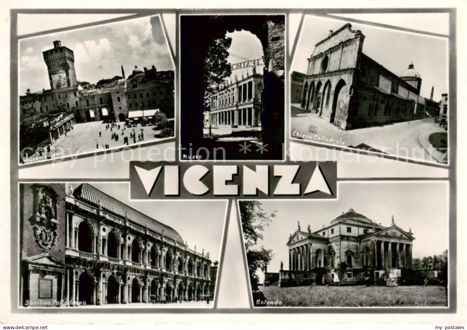 73828666 Vicenza IT Piazzale Roma Basilica Palladiana Rotonda Chiesa Cattedrale  - Autres & Non Classés
