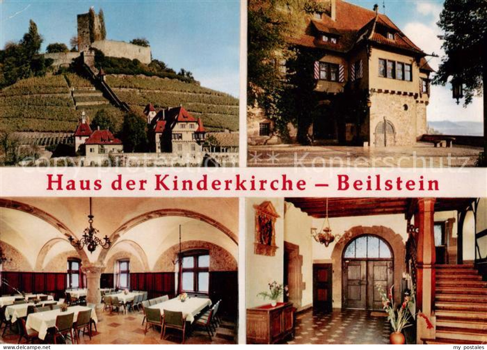 73828632 Beilstein Wuerttemberg Haus Der Kinderkirche Schloss Speisesaal Flur Be - Sonstige & Ohne Zuordnung