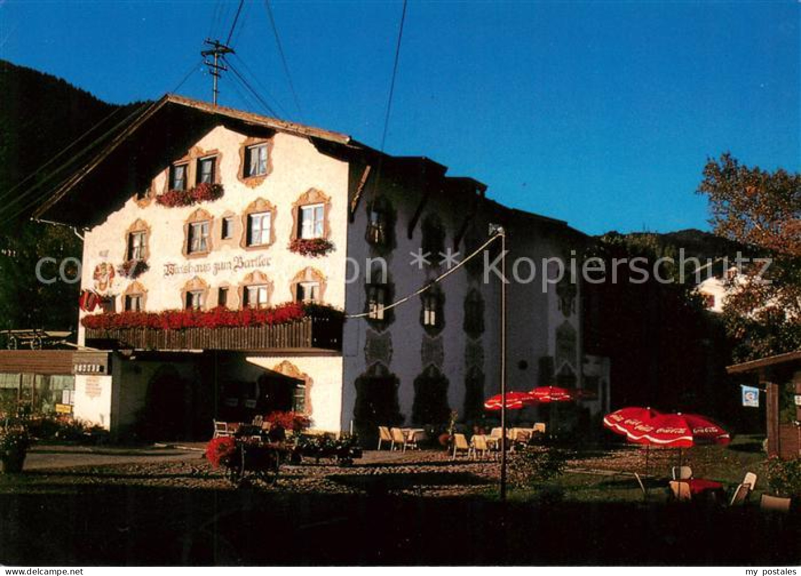 73828616 Scharnitz Wirtshaus Zum Bartler Scharnitz - Andere & Zonder Classificatie