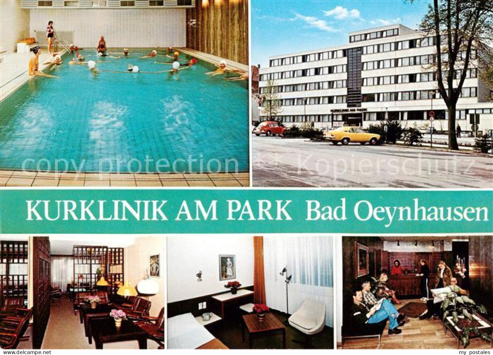 73828611 Bad Oeynhausen Kurklinik Am Park Hallenbad Zimmer Aufenthaltsraum Bad O - Bad Oeynhausen