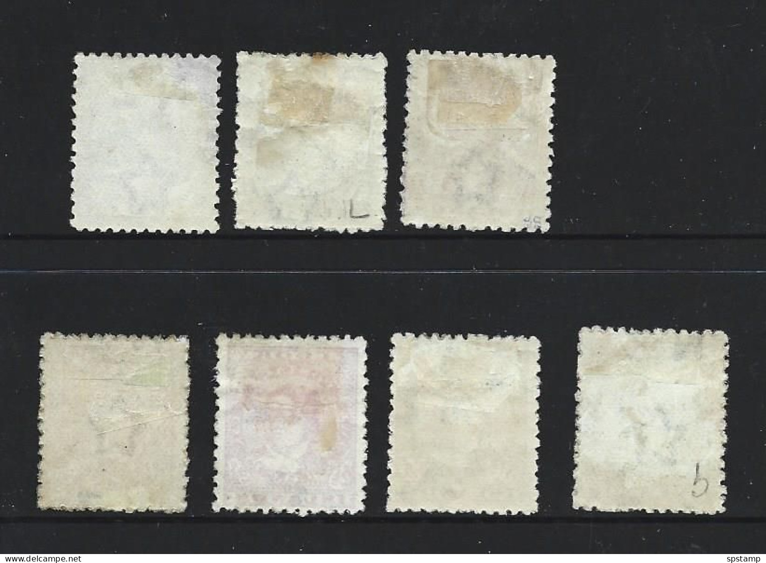 Cook Islands 1893 - 1900 Queen Makea Set Of 6 With Both 2&1/2d Shades Mint / Unused - Cookeilanden