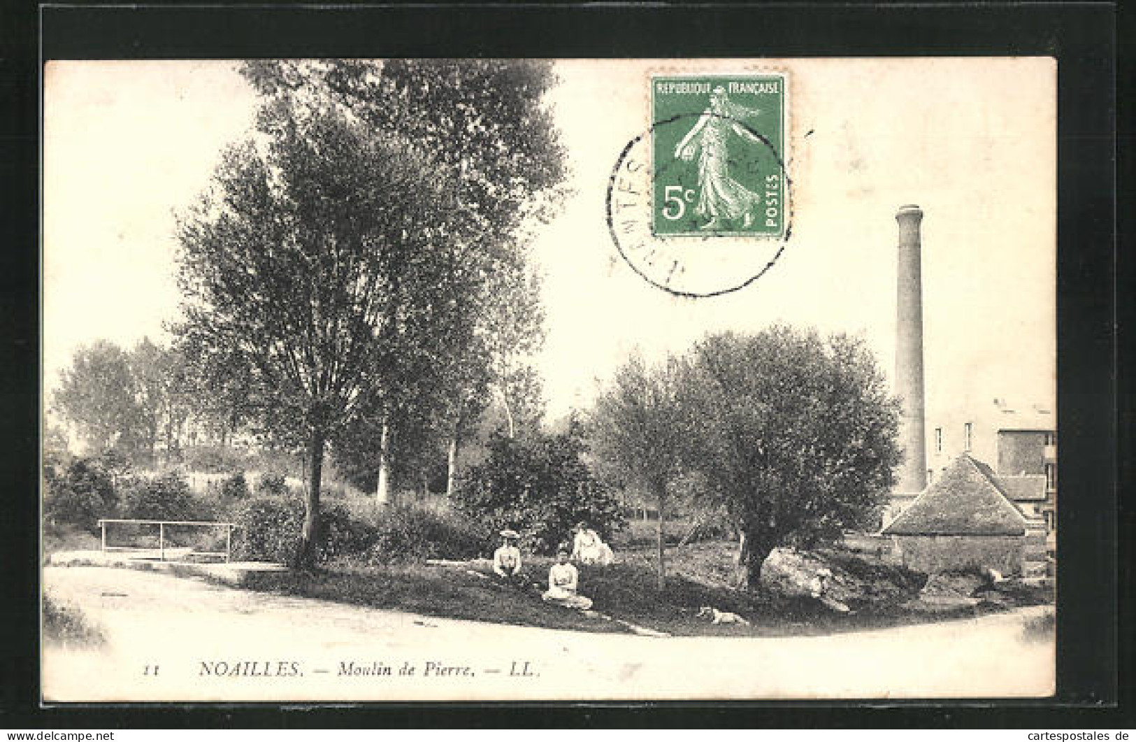 CPA Noailles, Moulin De Pierre  - Noailles