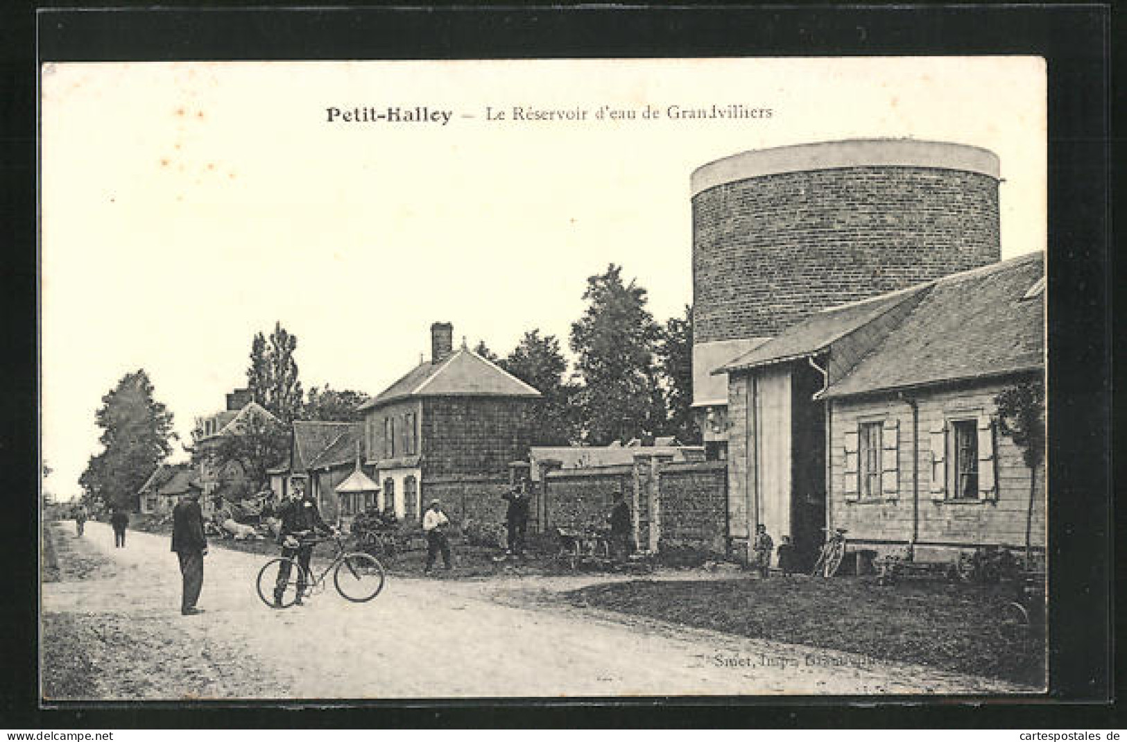 CPA Petit-Halloy, Le Réservoir D`Eau De Grandvilliers  - Grandvilliers