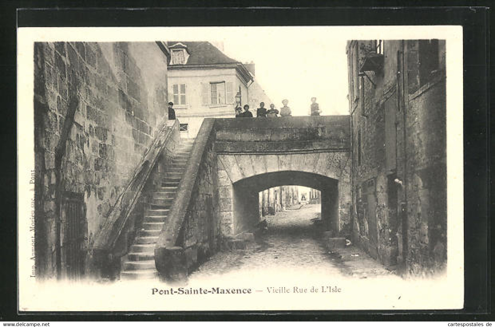 CPA Pont-Sainte-Maxence, Vieille Rue De L'Isle  - Pont Sainte Maxence
