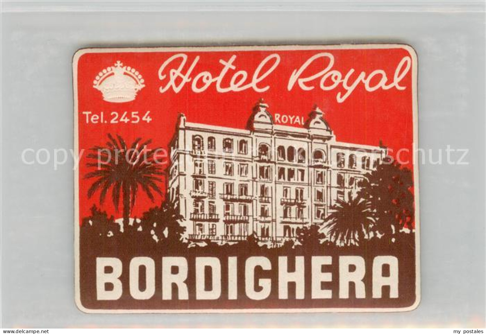 73785005 Bordighera IT Hotel Royal  - Autres & Non Classés