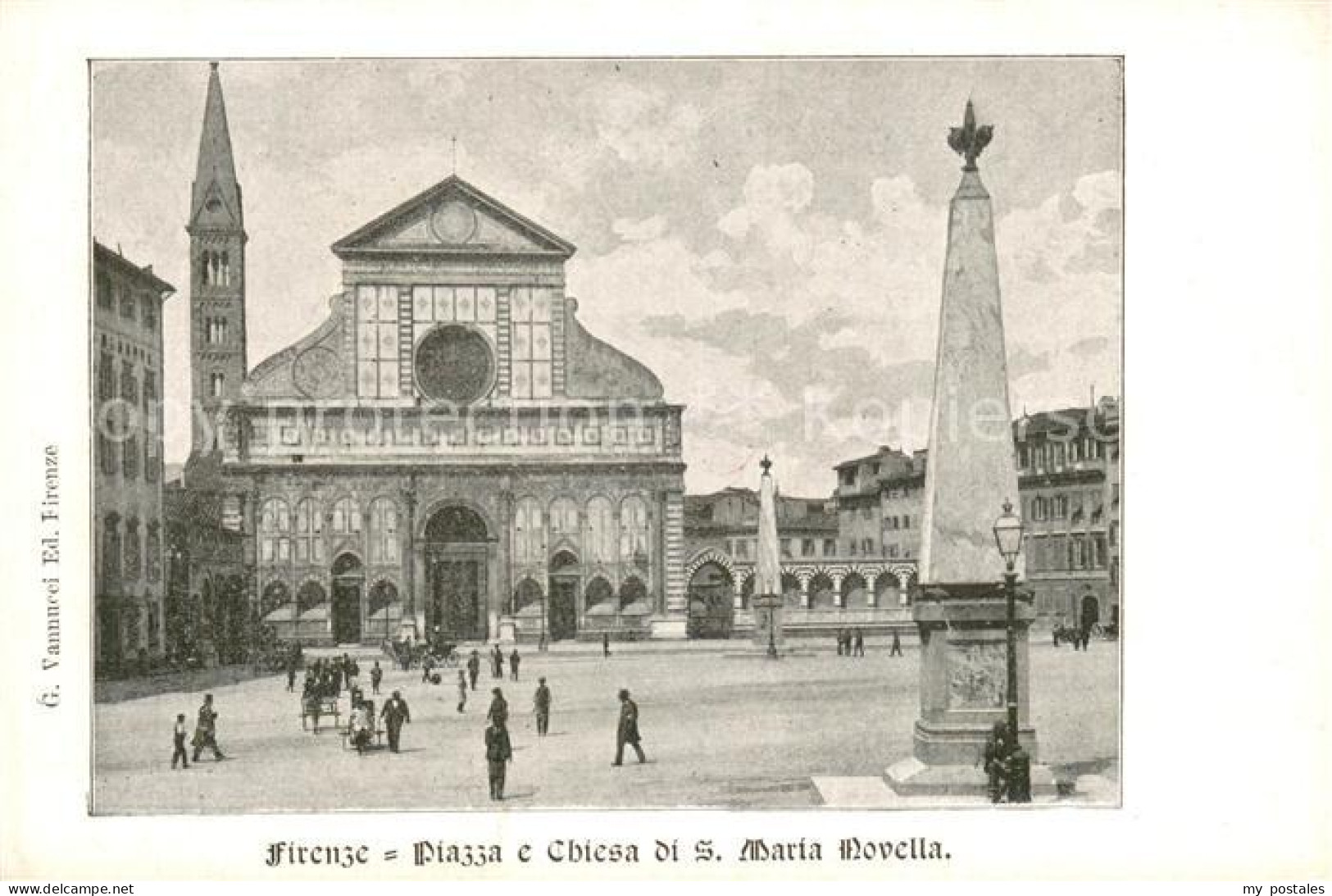 73784852 Firenze Florenz Pazza E Chiesa Di Santa Maria Novella  - Andere & Zonder Classificatie