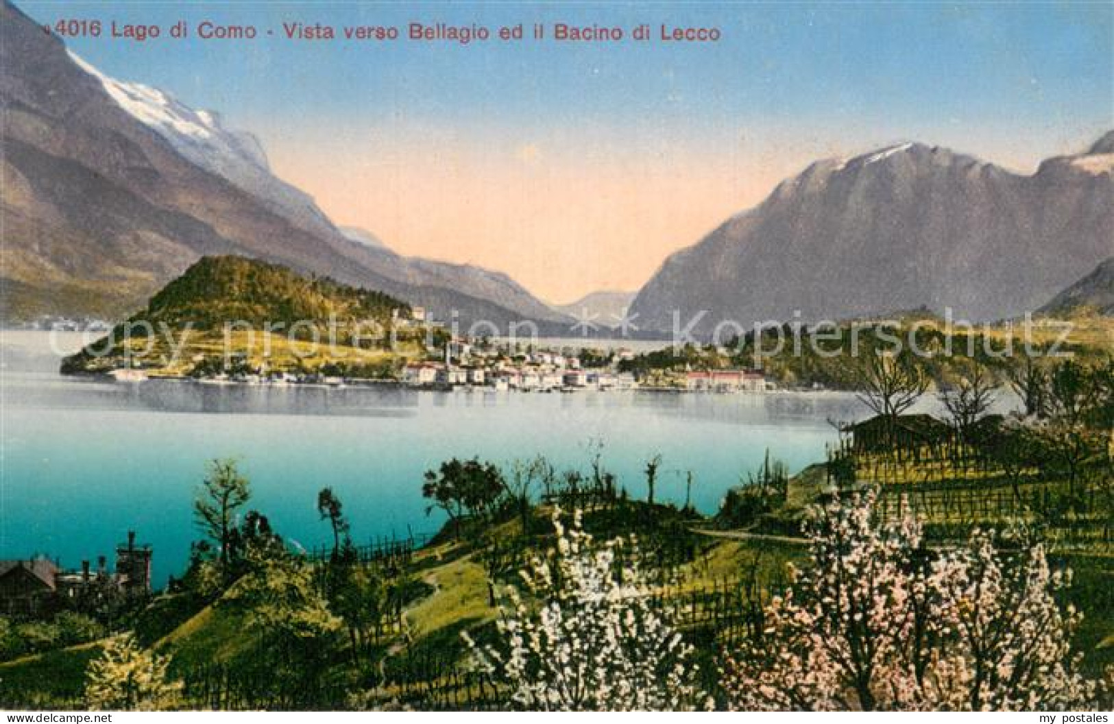 73784791 Bellagio Lago Di Como IT Ed Il Bacino Di Lecco   - Andere & Zonder Classificatie