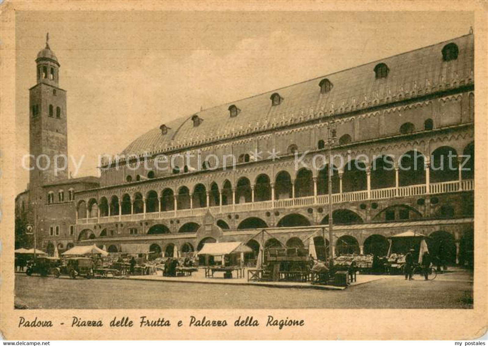 73784710 Padova IT Piazza Delle Frutta E Palazzo Della Ragione  - Otros & Sin Clasificación