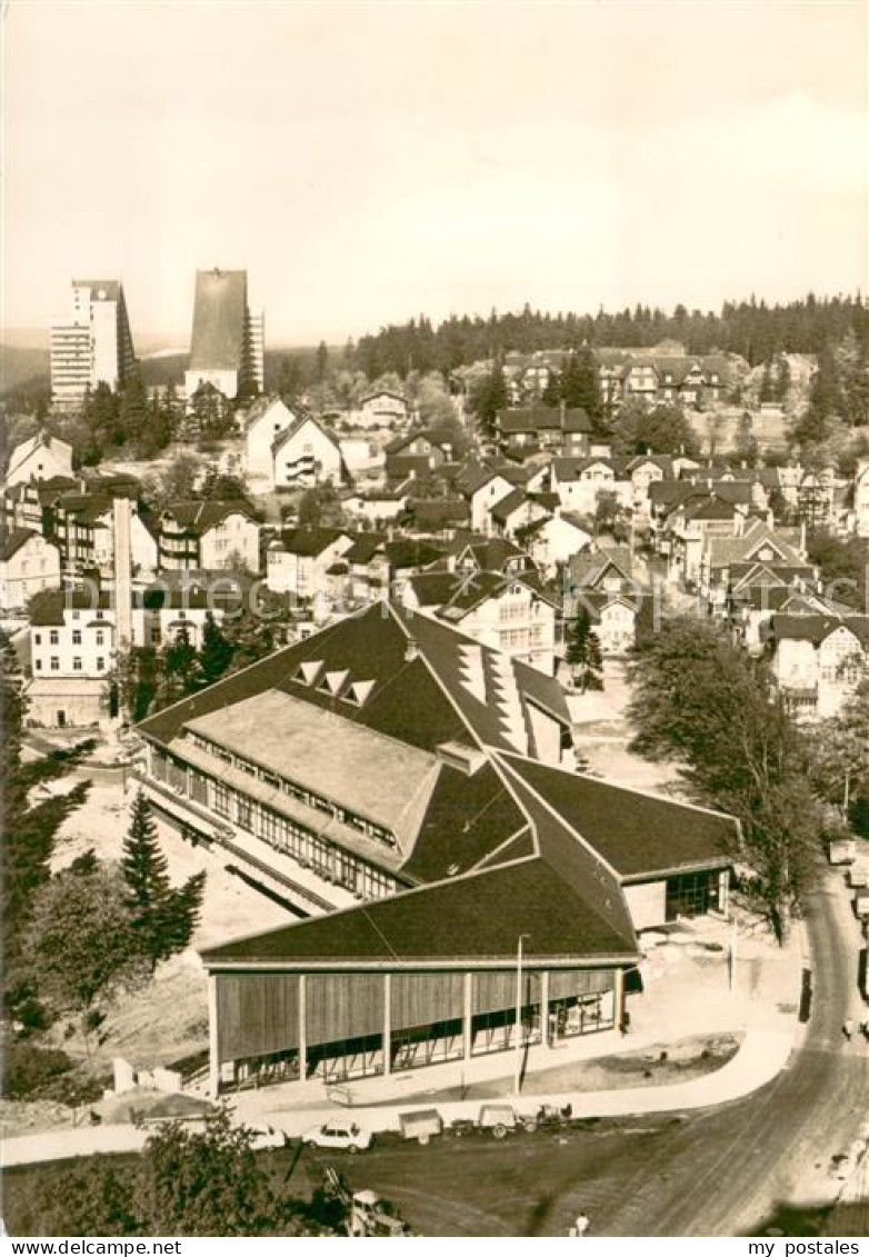 73784666 Oberhof  Thueringen Blick V. FDGB-Erholungsheim Rennsteig  - Oberhof