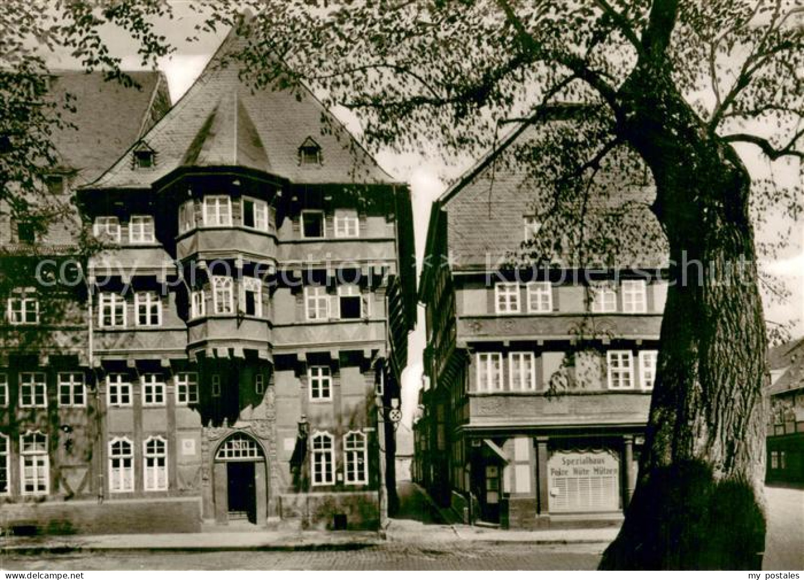 73784651 Goslar Fachwerkbauten Marktstrasse Muenzgasse Goslar - Goslar