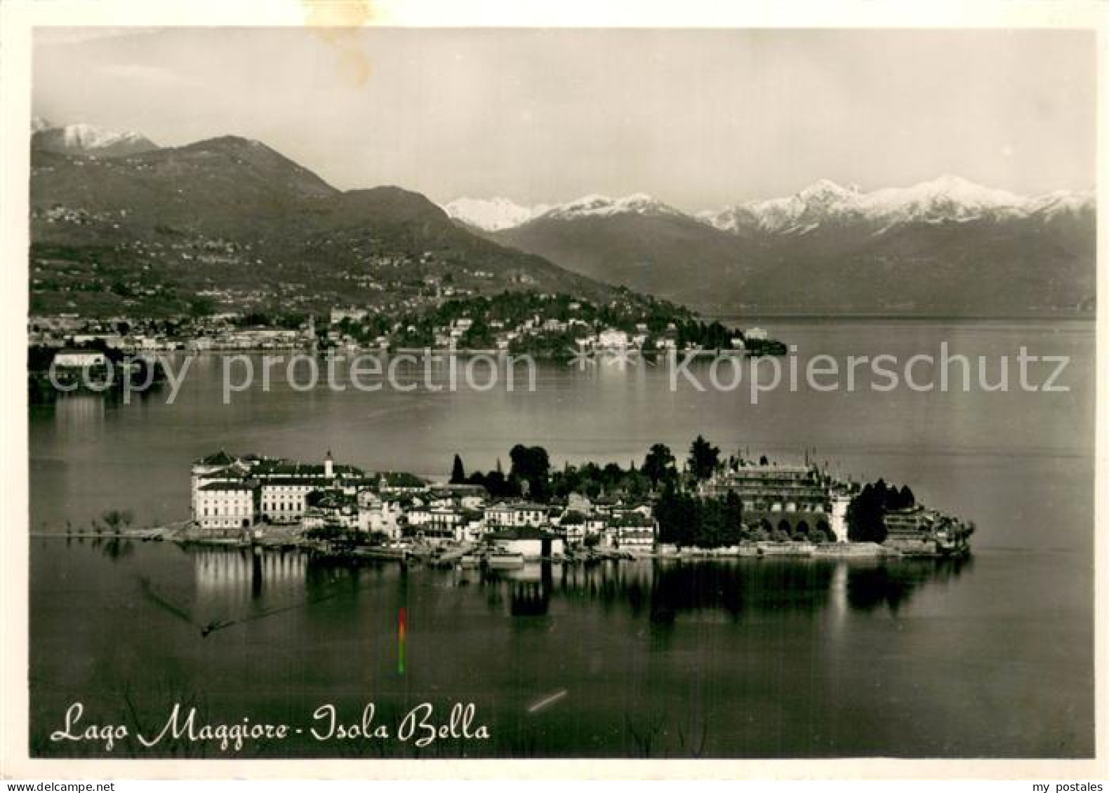 73784596 Isola-Bella Lago Maggiore IT Gesamtansicht M. See  - Otros & Sin Clasificación