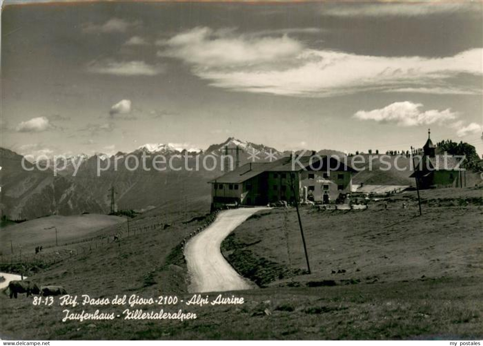 73784579 Passo Del Giovo Jaufenpass Jaufenhaus Aussenansicht  - Andere & Zonder Classificatie