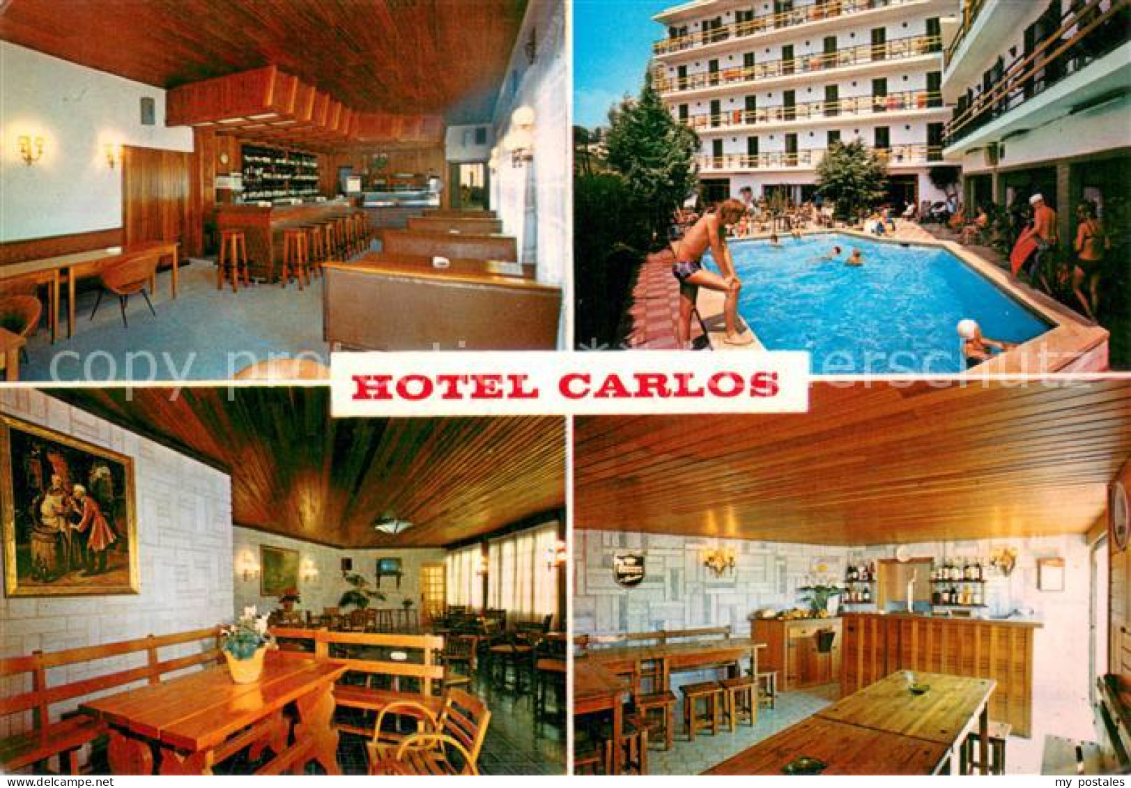 73784548 Barcelona Cataluna Hotel Carlos Canet De Mar Bar Gastraeume Pool Barcel - Andere & Zonder Classificatie