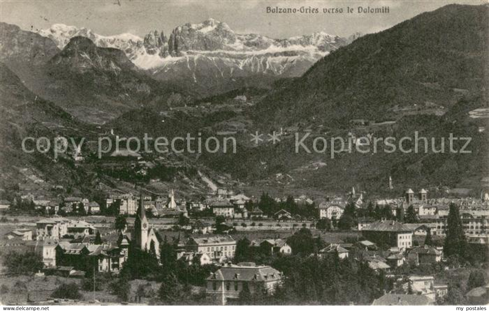 73784286 Bolzano Gesamtansicht Bolzano-Gries M. Dolomiten Bolzano - Other & Unclassified