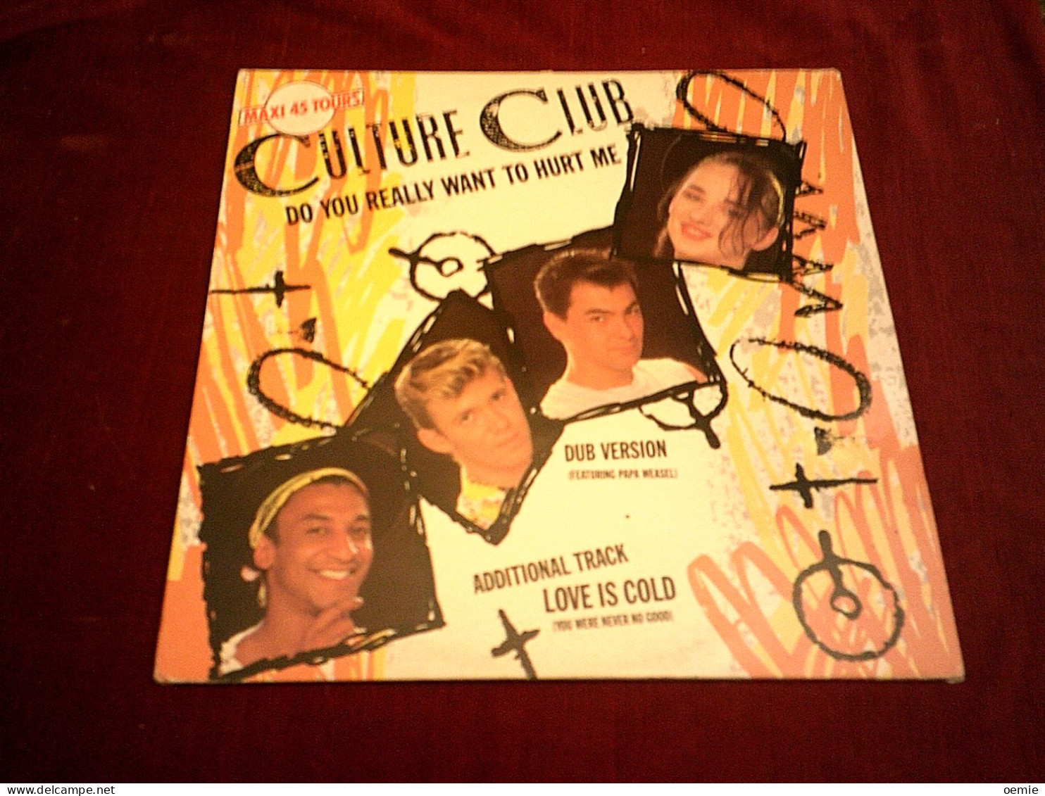 CULTURE CLUB  °  DO YOU REALLY WANT TO HURT ME - 45 T - Maxi-Single