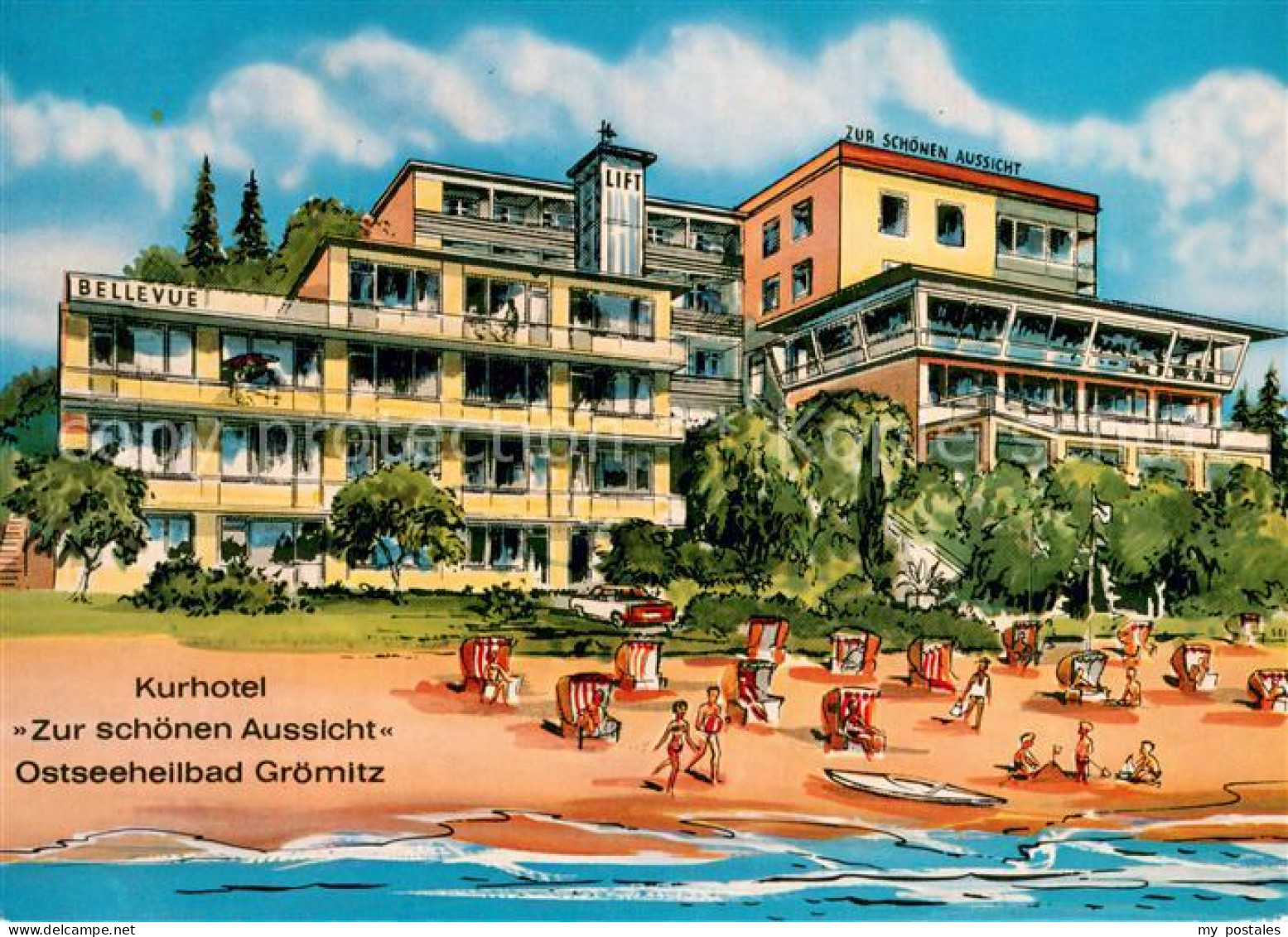 73784232 Groemitz Ostseebad Kurhotel Zur Schoenen Aussicht Groemitz Ostseebad - Groemitz