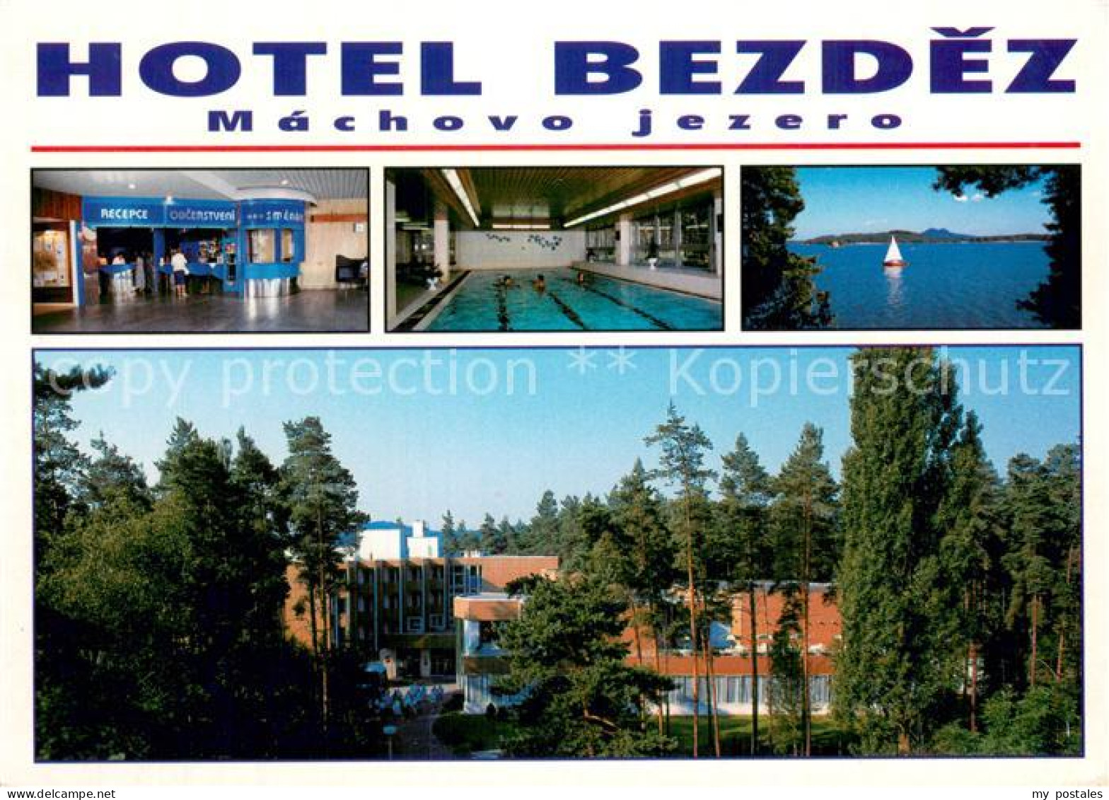 73784225 Stare Splavy Thammuehl CZ Hotel Bezdez Machovo Jezero Reception Hallenb - República Checa