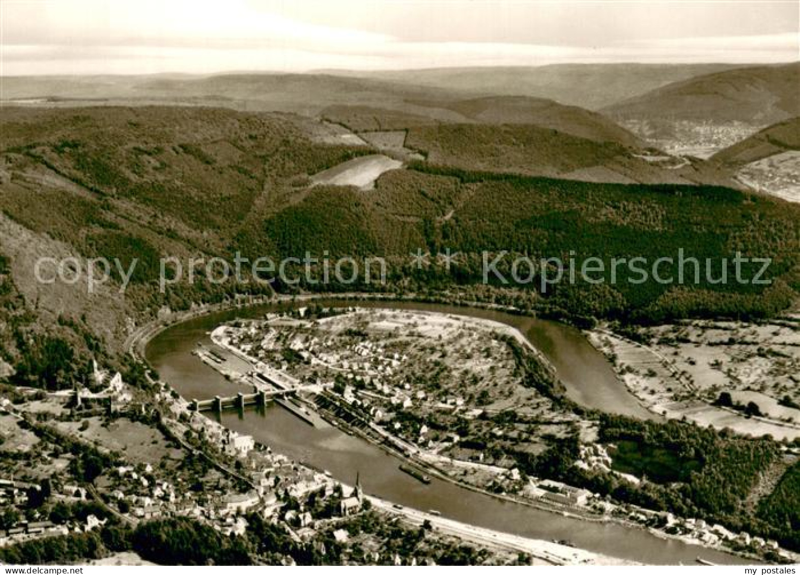 73784025 Hirschhorn Neckar Schloss Hotel Burg Hirschhorn Fliegeraufnahme Hirschh - Autres & Non Classés