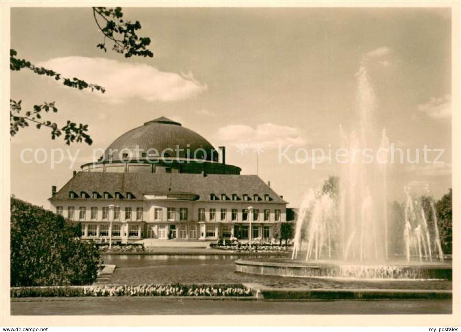 73783968 Hannover Erste BUGA Hannover 1951 Sommertag Im Stadthallengarten Hannov - Hannover