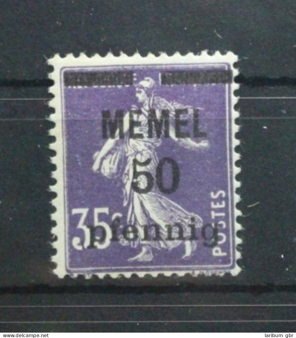 Memel 23 Mit Falz #UM290 - Memelland 1923