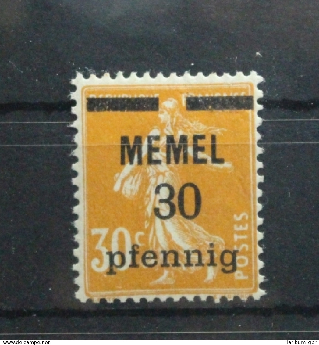 Memel 21 Mit Falz #UM287 - Memelland 1923