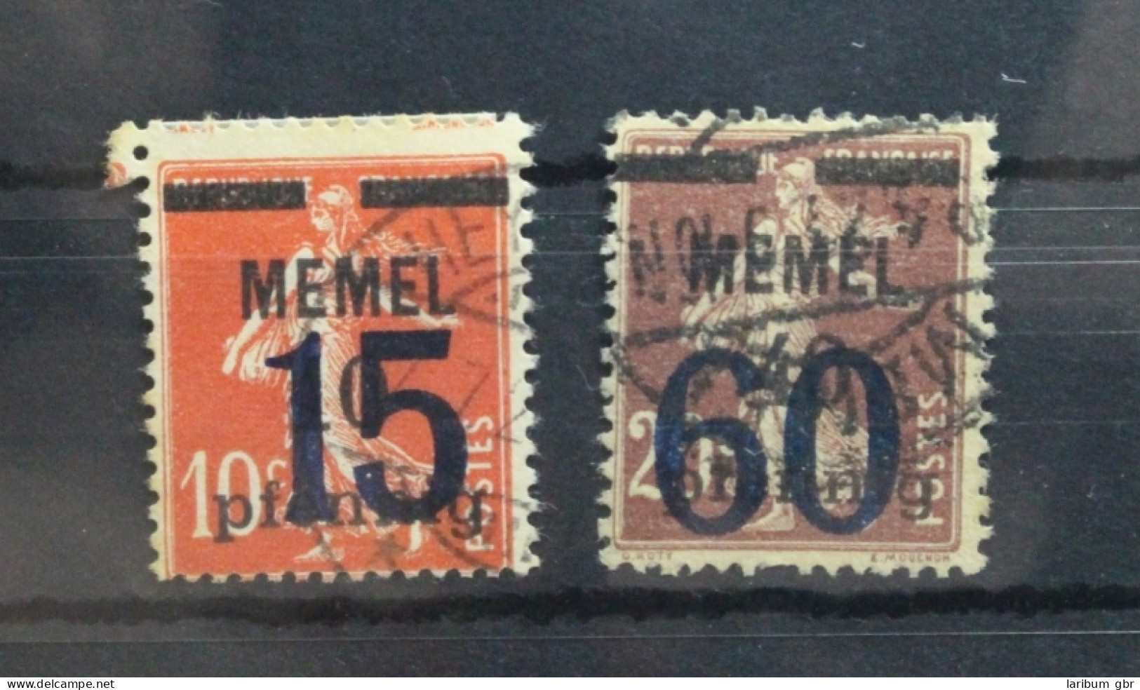 Memel 34-35 Gestempelt #UO126 - Memelland 1923