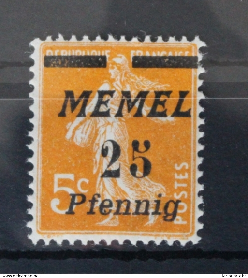 Memel 58 Postfrisch #VZ107 - Klaipeda 1923