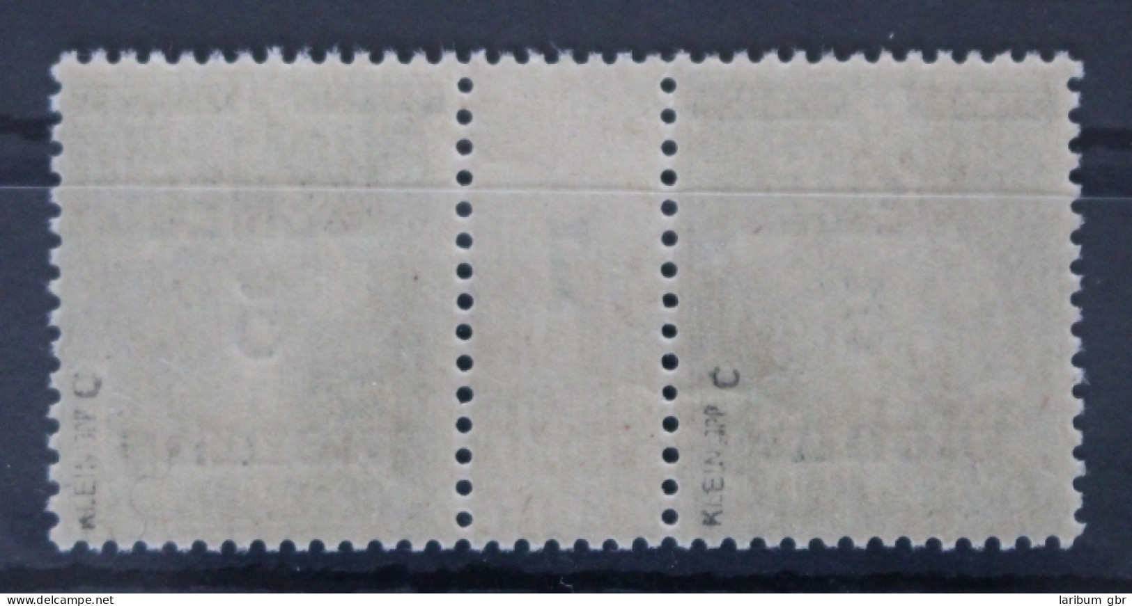 Memel 18c Ms 7 Postfrisch ZW Mit Millesime, Geprüft Klein BPP #VZ016 - Memel (Klaipeda) 1923