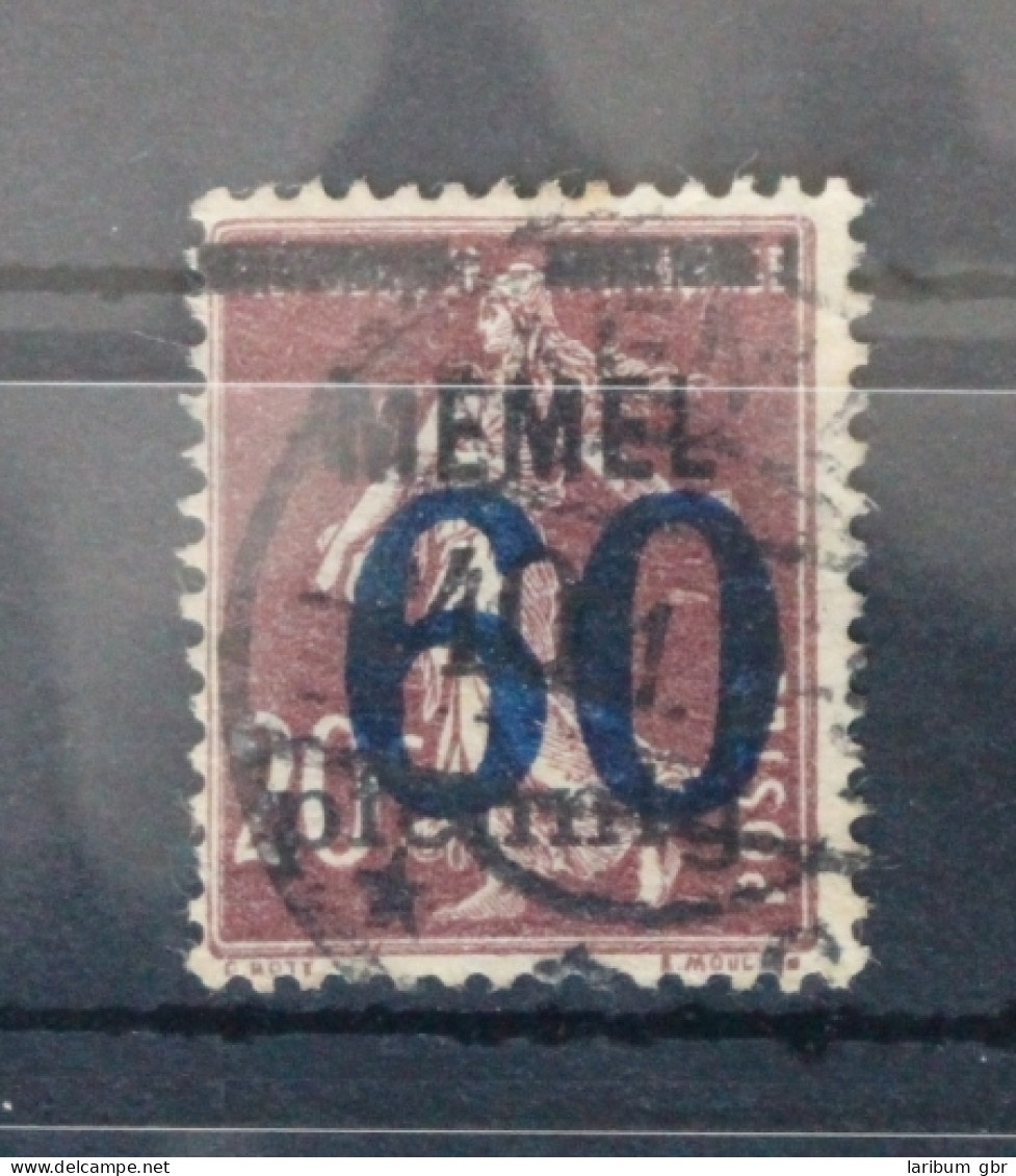 Memel 35III Gestempelt Geprüft Klein BPP #VZ083 - Memelgebiet 1923