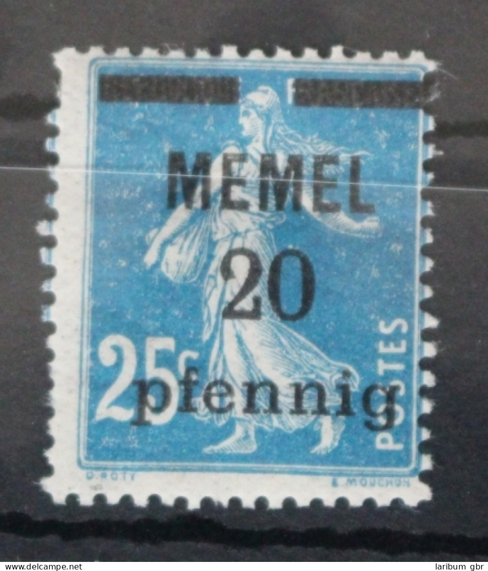 Memel 20 Postfrisch #VZ018 - Memelland 1923