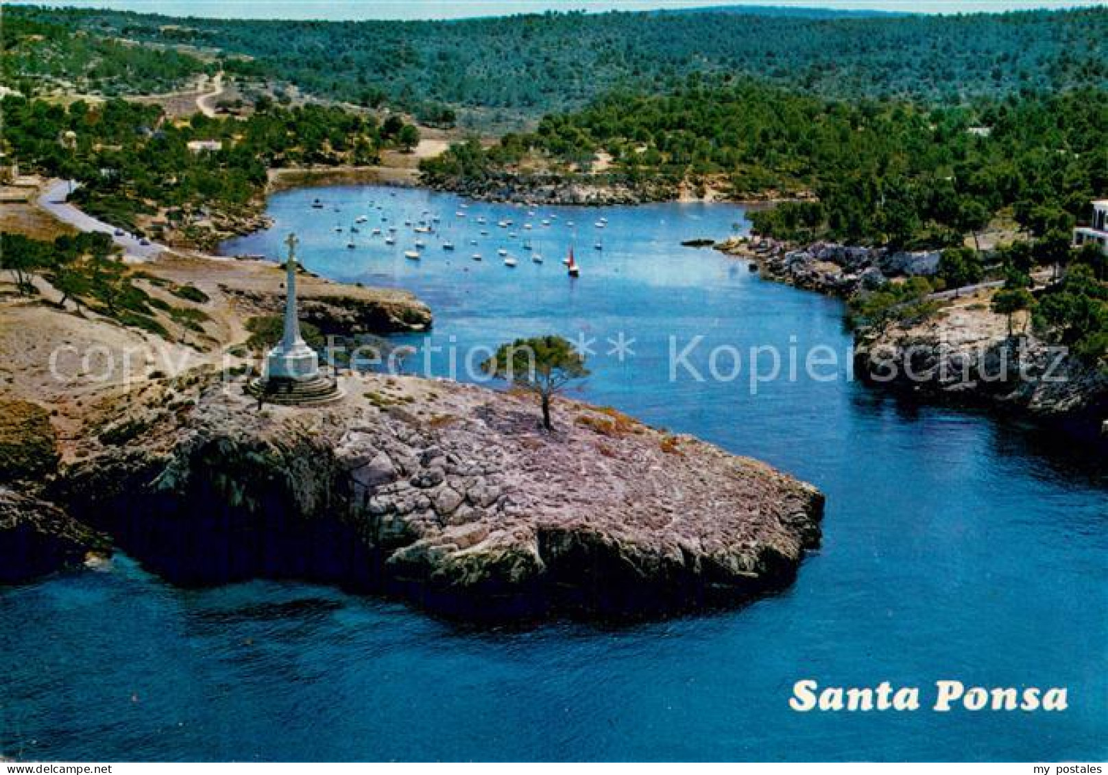 73783862 Santa Ponsa Mallorca Islas Baleares Fliegeraufnahme Santa Ponsa - Sonstige & Ohne Zuordnung