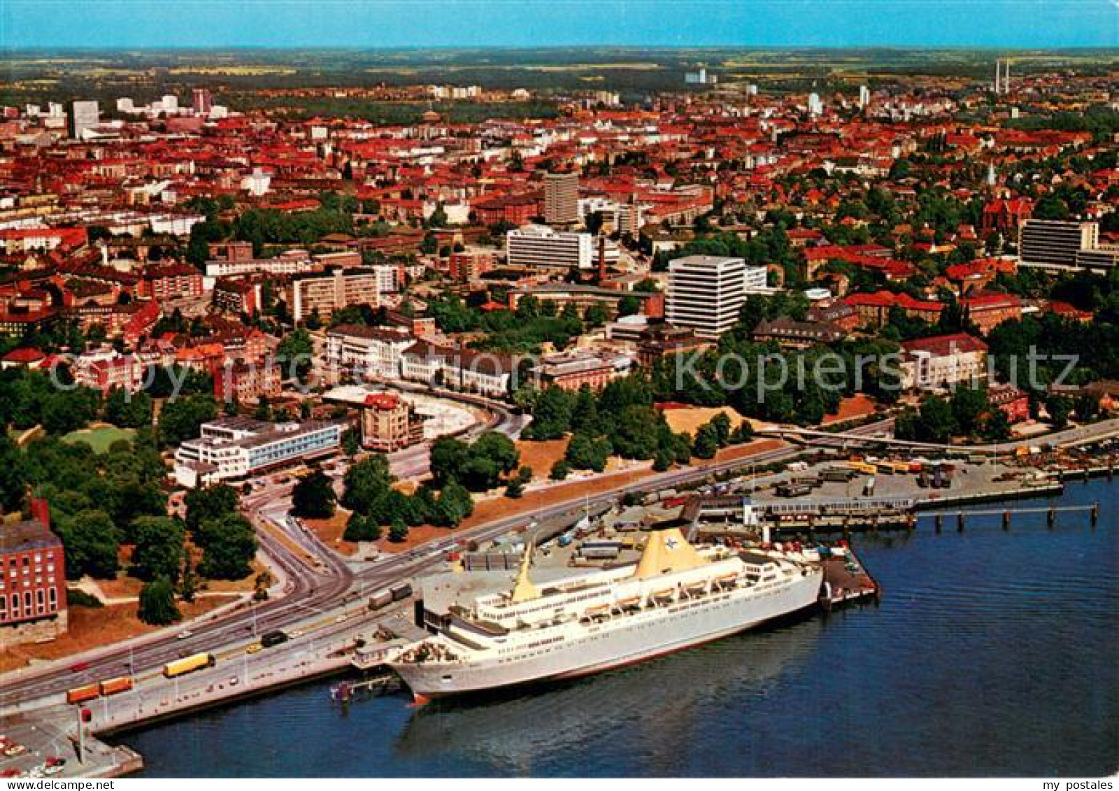 73783830 Kiel Oslo-Kai Mit Faehrschiff Kronprins Harald Kiel - Kiel