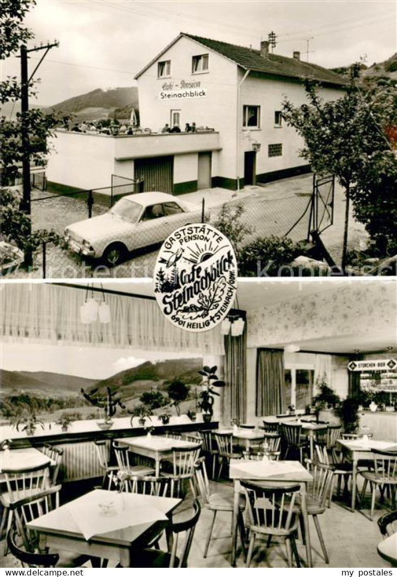 73783741 Heiligkreuzsteinach Gaststaette-Pension Cafe Steinachblick Heiligkreuzs - Other & Unclassified