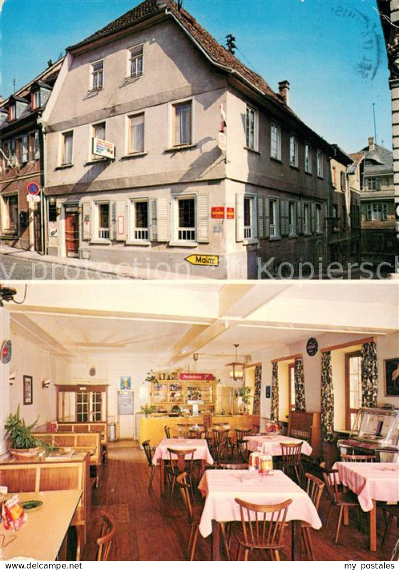 73783730 Oppenheim Hotel-Pension Zum Storchen Innen- U. Aussenansicht Oppenheim - Sonstige & Ohne Zuordnung