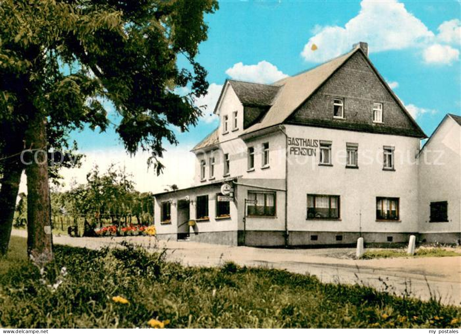 73783722 Gondershausen Gasthaus-Pension Grieshof Aussenansicht Gondershausen - Other & Unclassified