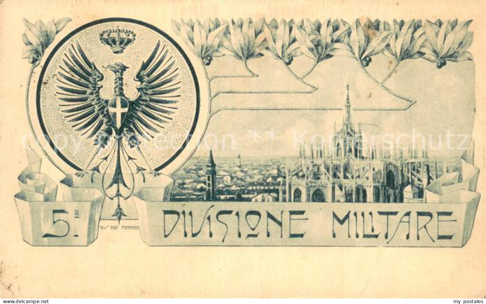 73783646 Milano Mailand IT 5. Divisione Militari  - Andere & Zonder Classificatie