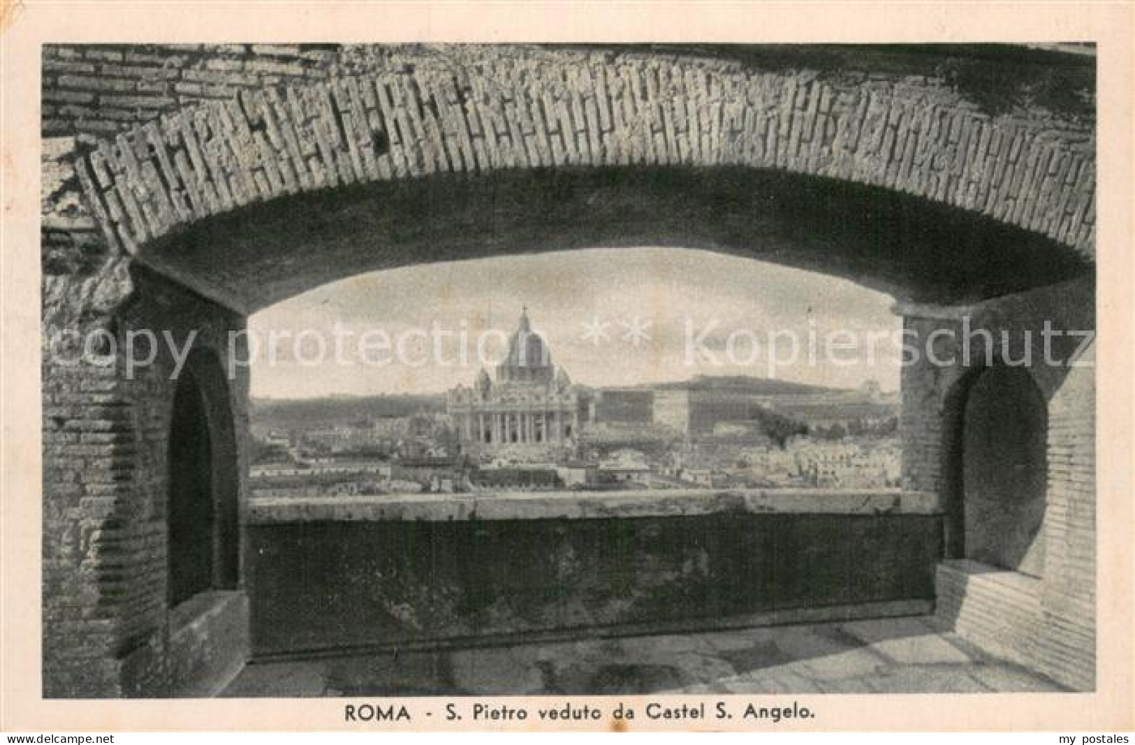 73783610 Roma  Rom IT San Pietro Veduto Da Castel Santa Angela  - Andere & Zonder Classificatie