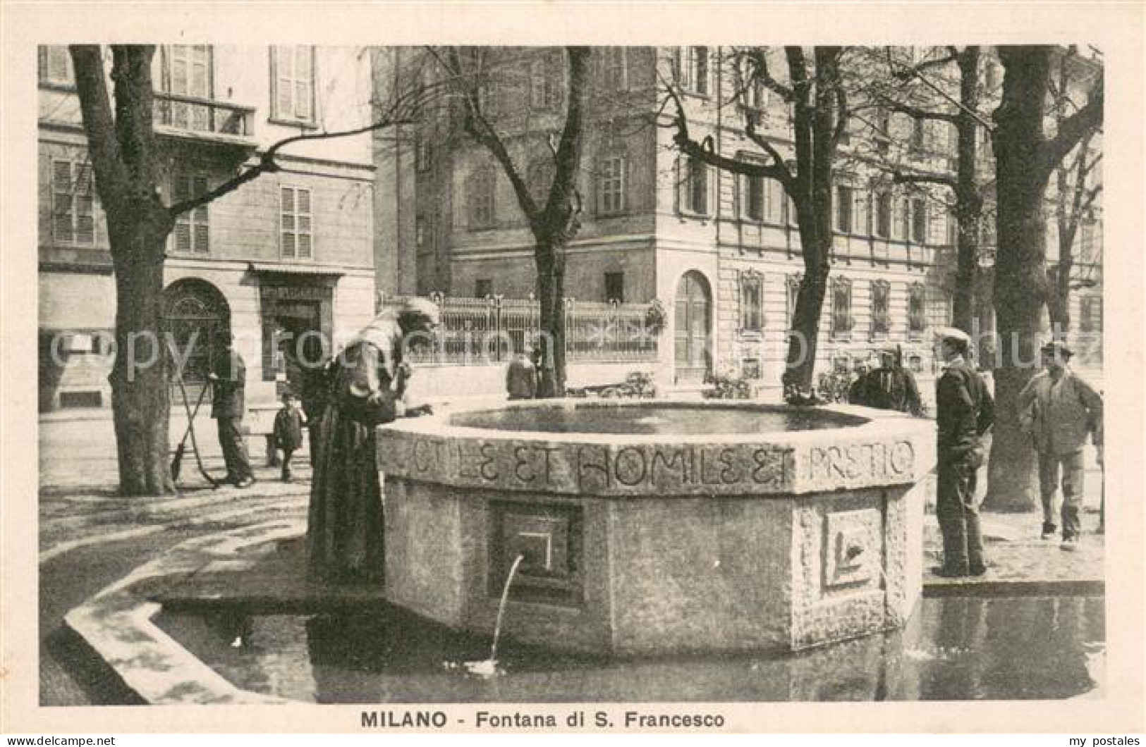 73783603 Milano Mailand IT Fontana Di San Francesco  - Andere & Zonder Classificatie