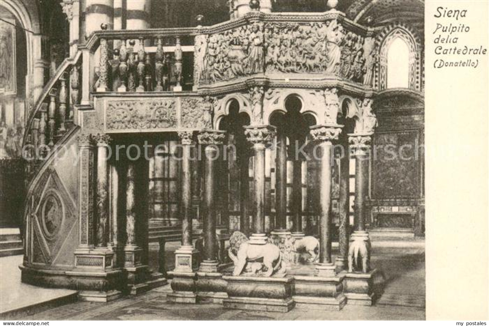 73783599 Siena Toscana IT Pulpito Delia Cattedrale Donatelle  - Andere & Zonder Classificatie