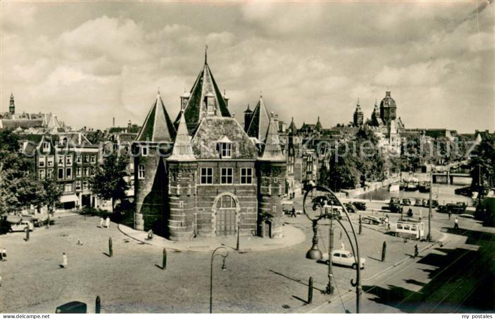 73783395 Amsterdam  NL Nieuwmarkt Met Waaggebouw  - Sonstige & Ohne Zuordnung