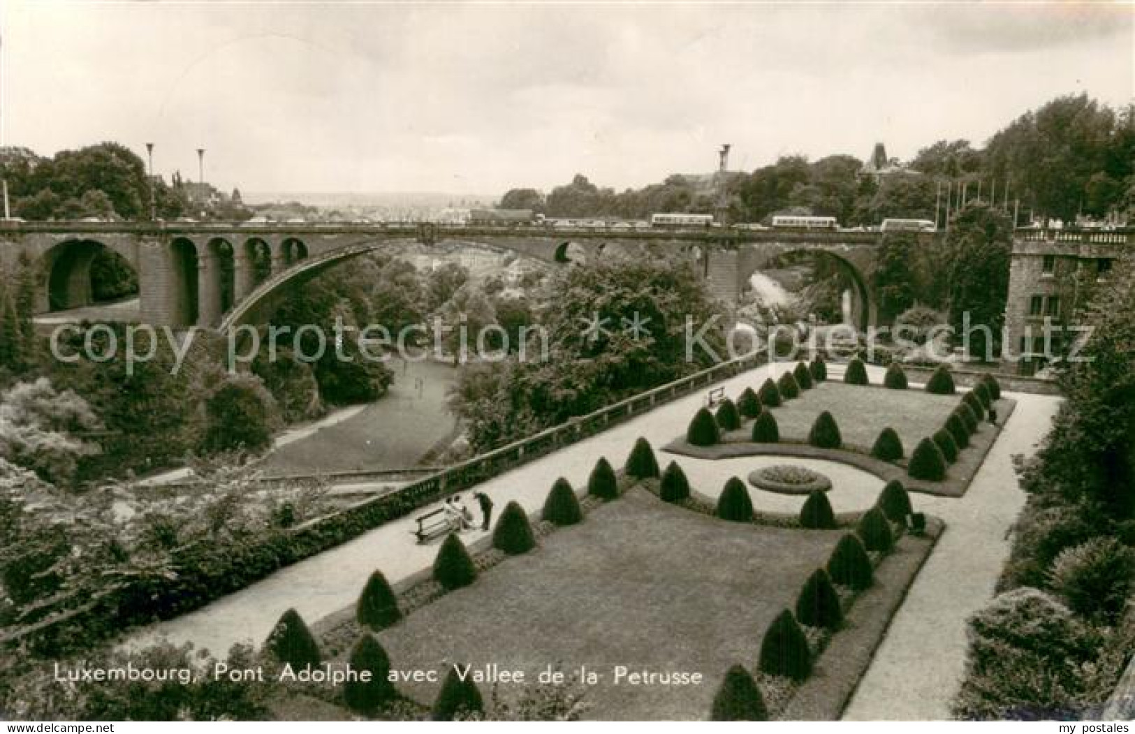 73783386 Luxembourg__Luxemburg Pont Adolphe Avec Vallee De La Petrusse - Other & Unclassified