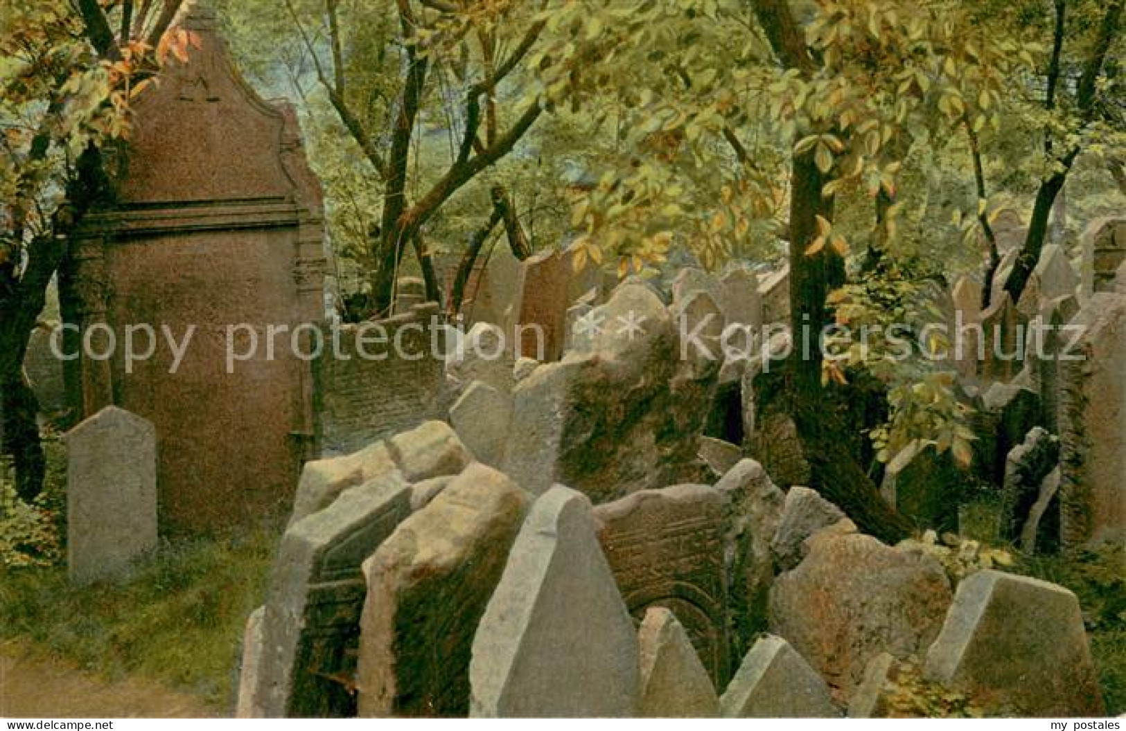 73783374 Prag  Prahy Prague Alter Israel Friedhof  - Czech Republic