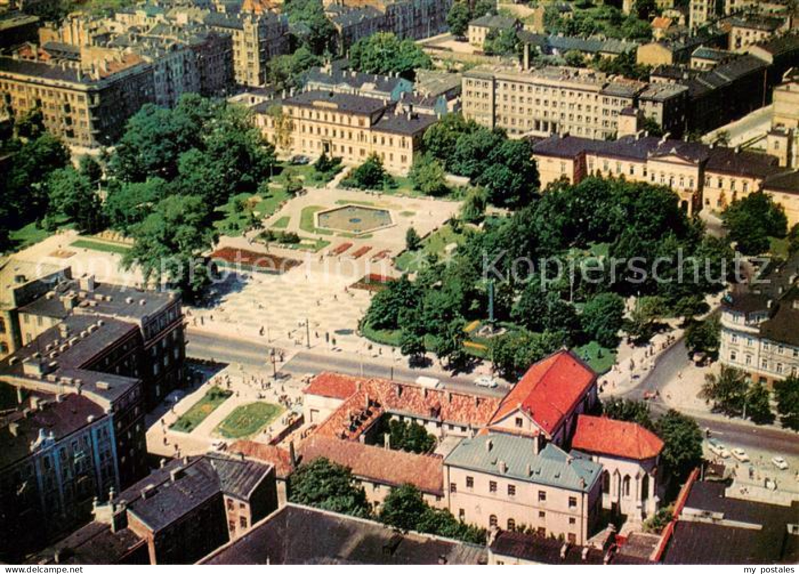 73783318 Lublin Plac Litewski Widok Z Lotu Ptaka Fliegeraufnahme Lublin - Tchéquie