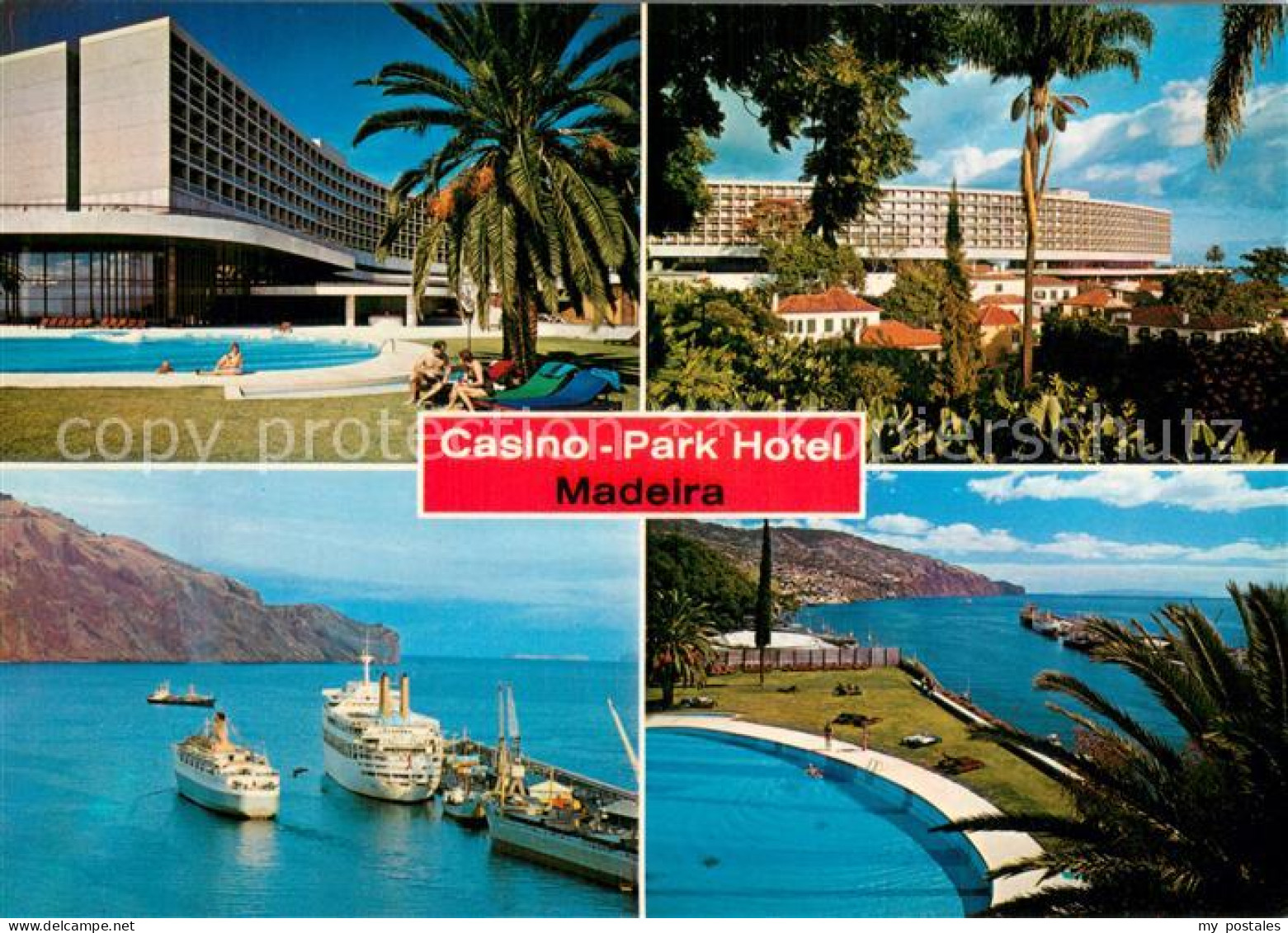 73783317 Funchal Madeira PT Casino Park Hotel Panorama Fahrgastschiffe  - Andere & Zonder Classificatie