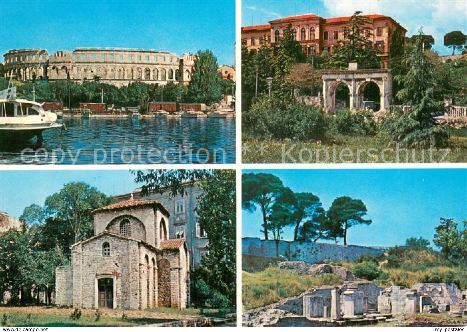 73783290 Pula Pola Croatia Amphitheater Kastell Ruine  - Croazia