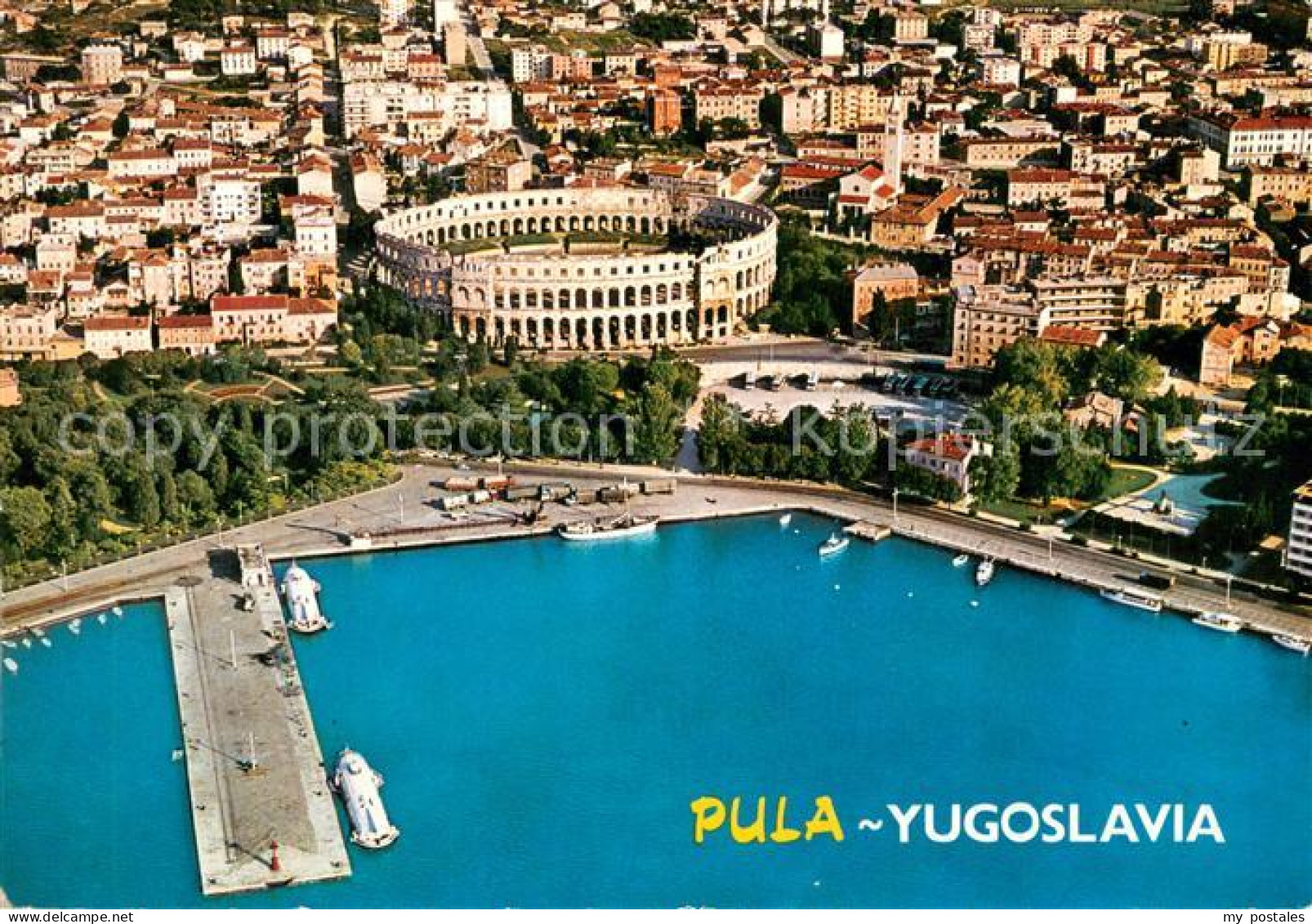 73783286 Pula Pola Croatia Fliegeraufnahme  - Kroatien